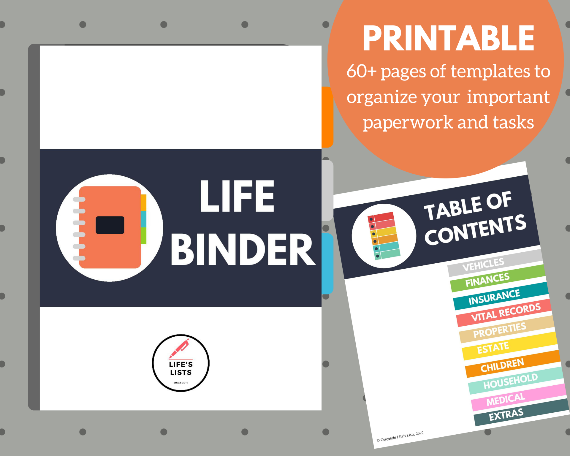 Organize Your Important Household Information with A Life Binder