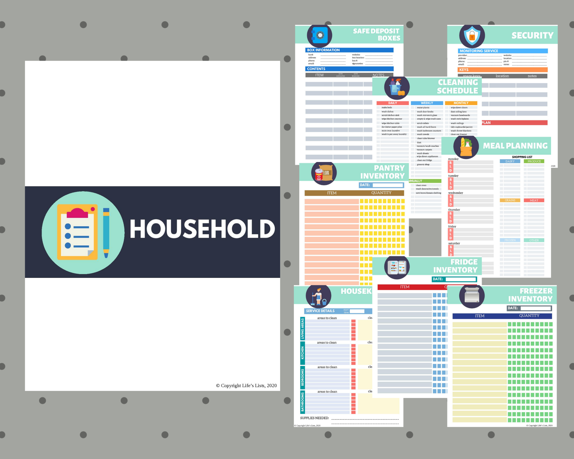Organize Your Important Household Information with A Life Binder