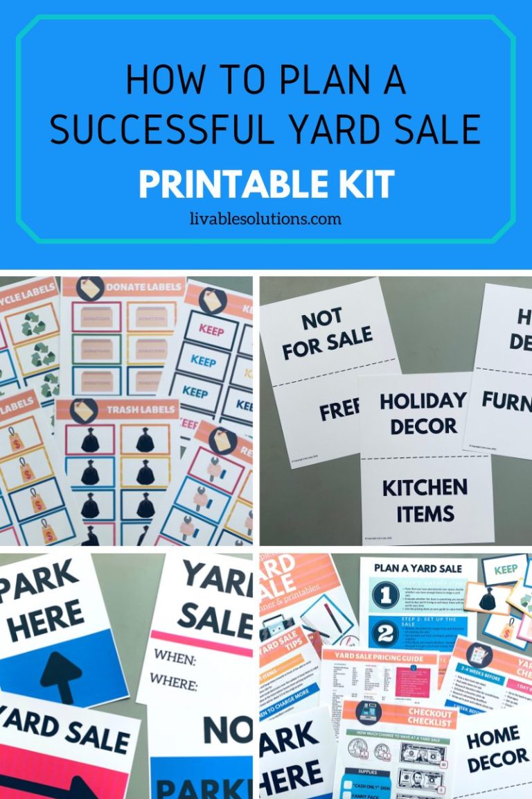 How to Plan a Successful Yard Sale: Tips to Declutter, Price, and Sell ...