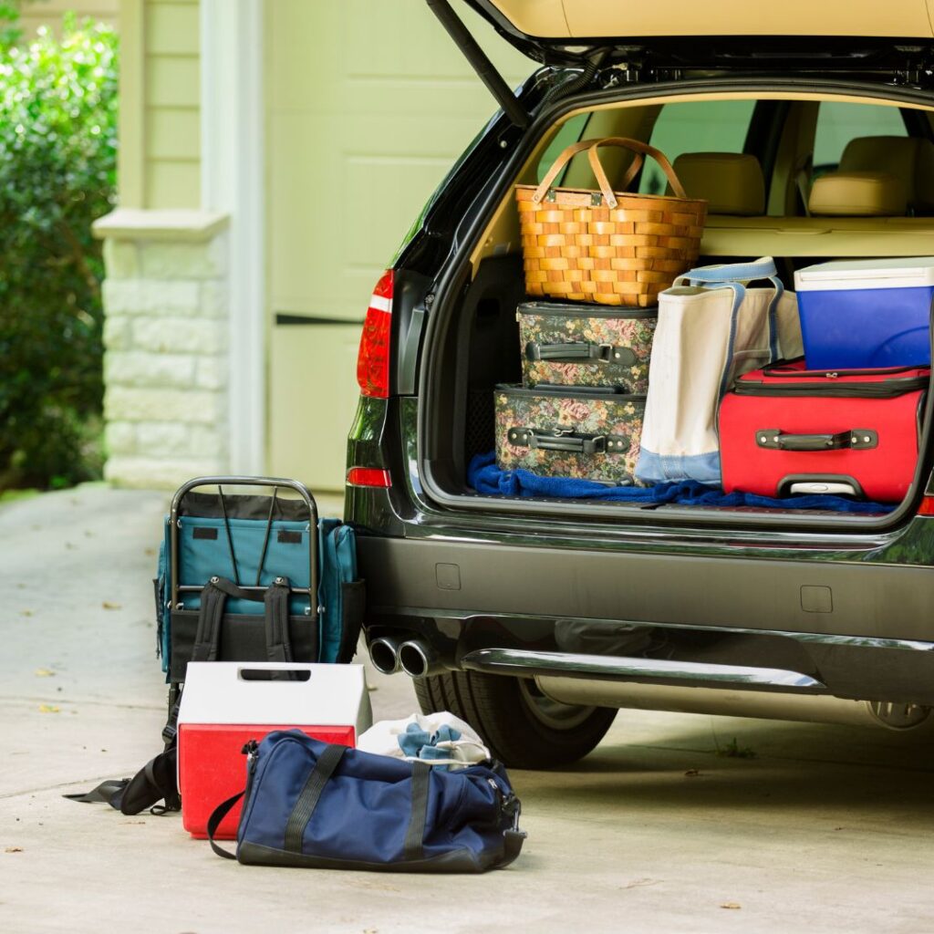 Packing a car for a road trip - Livable Solutions