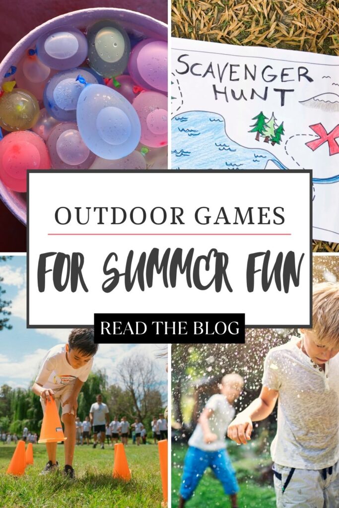 Outdoor games for Summer Fun from Livable Solutions Professional Organizing