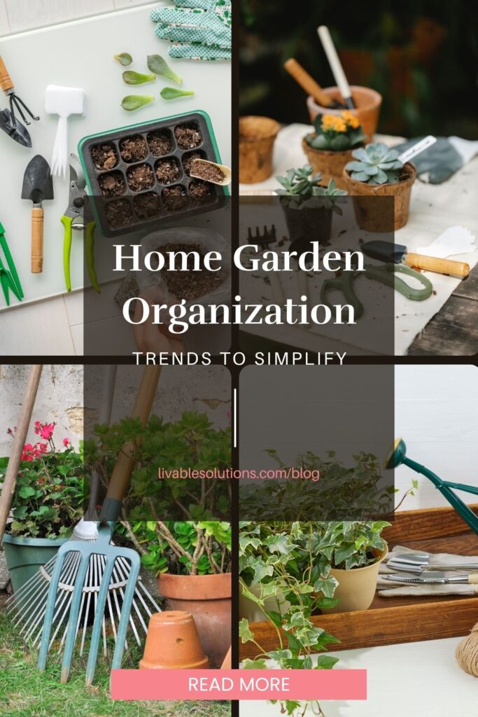 home gardening organization trends