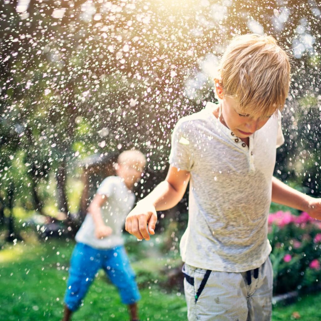Water balloon Outdoor game ideas from Livable Solutions Professional Organizing