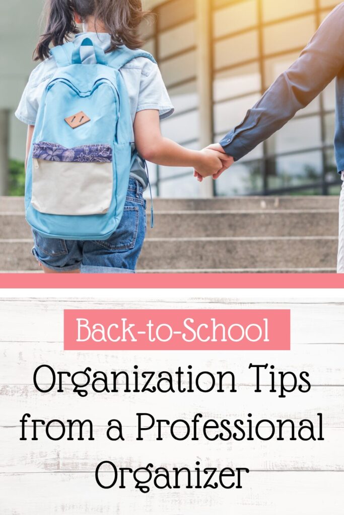 Back-To-School Organization - Livable Solutions Blog